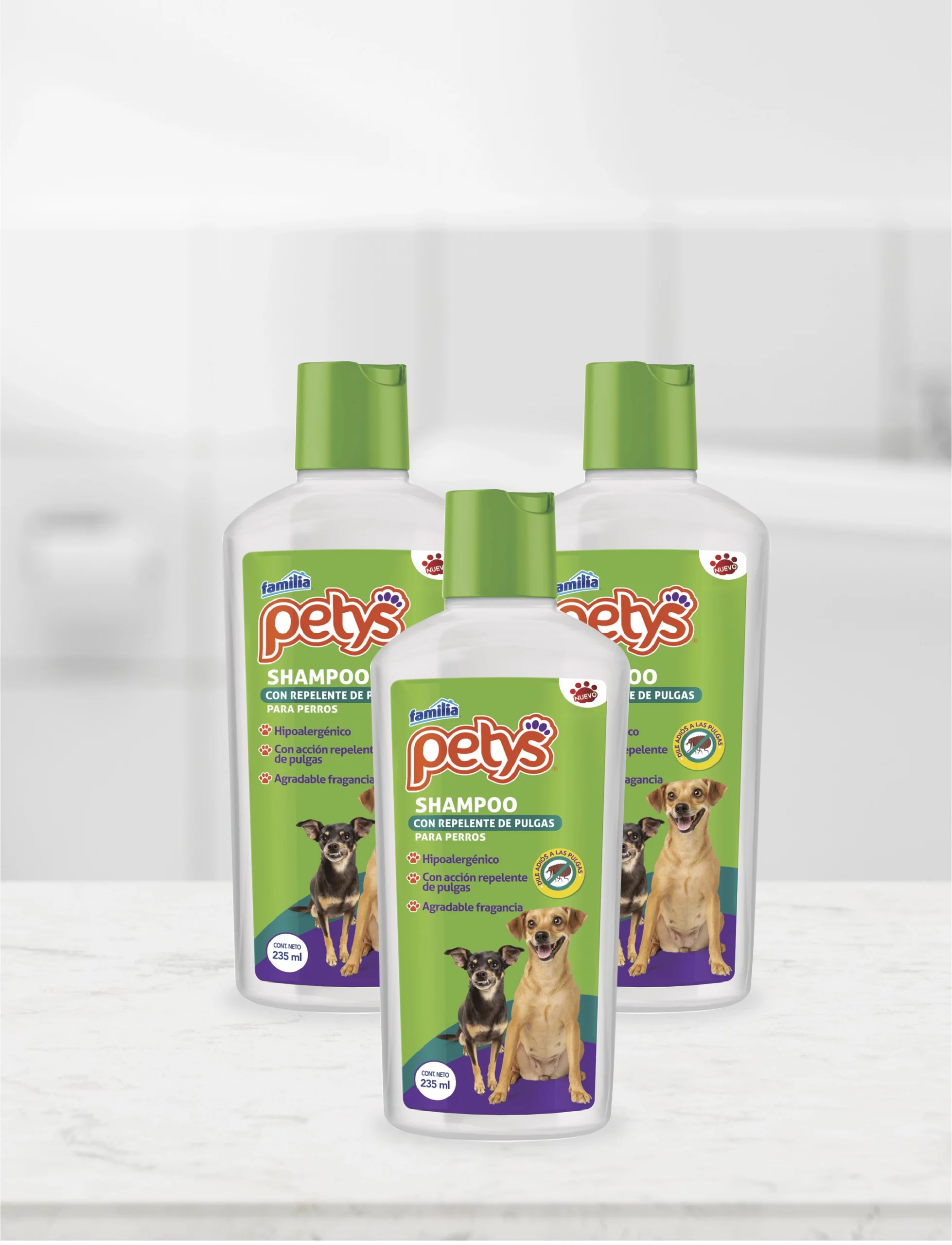 petys - shampoo repelente 