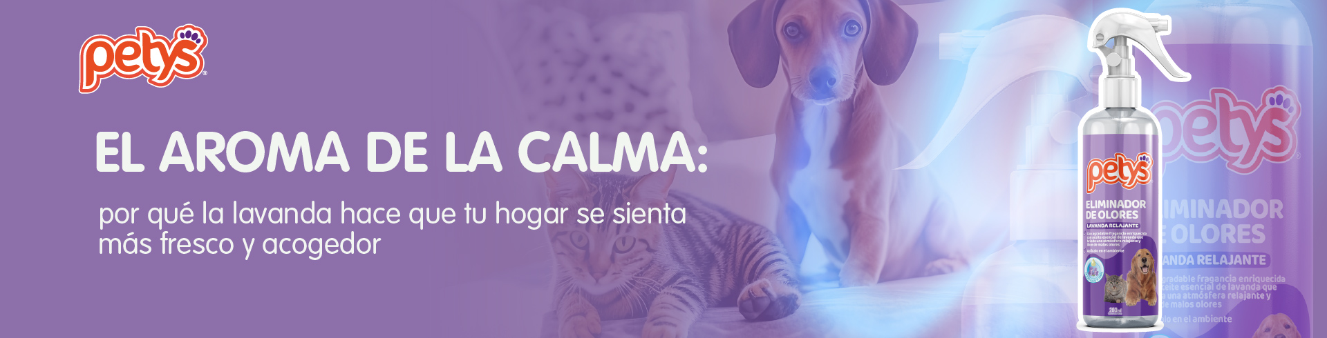 Un hogar que huele bien influye en el bienestar de tu mascota